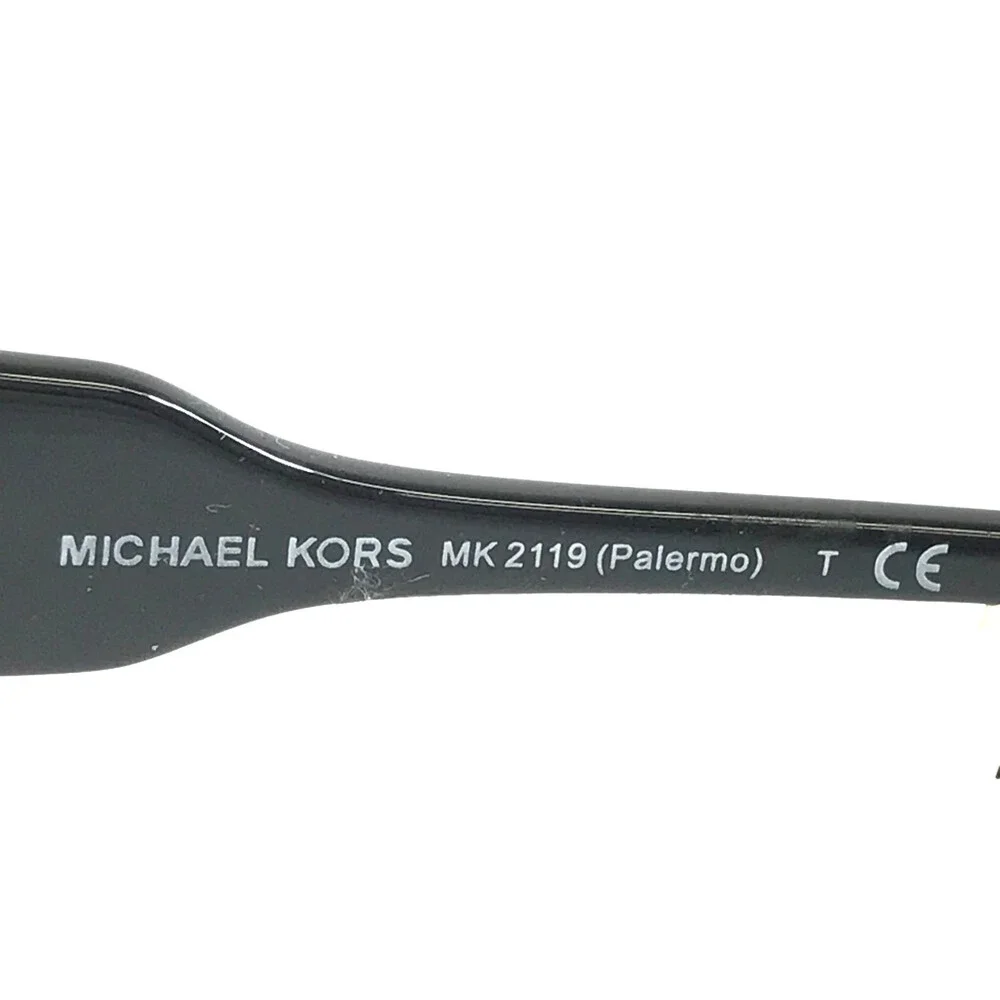 Michael Kors Sunglasses MK2119 Palermo 392273 Black Tortoise with Brown Lenses